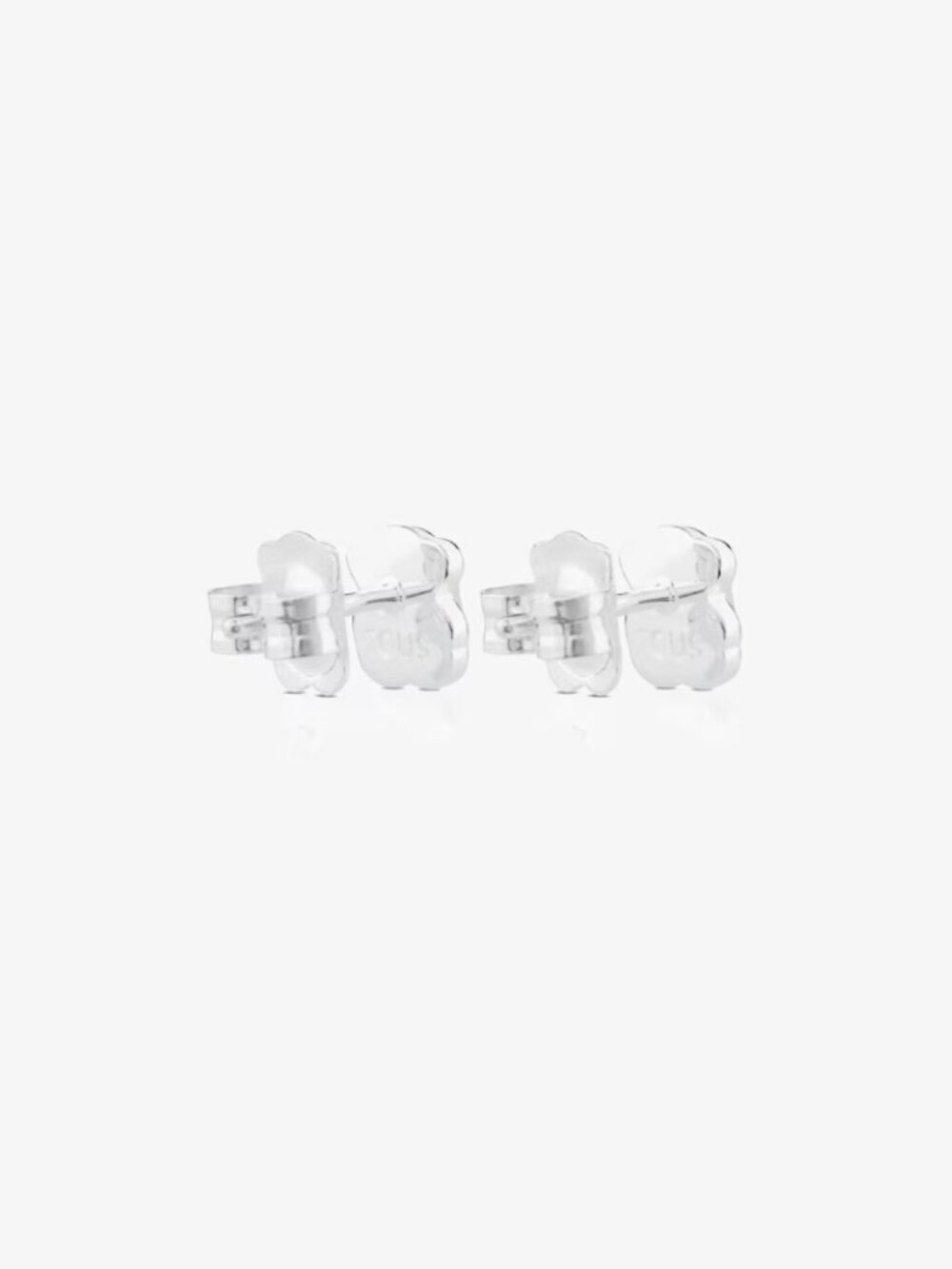 TOUS Icon Color Earrings – Sterling Silver & Mother of Pearl – 7mm - Picture 3 of 6
